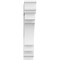 Ekena Millwork Standard Merced Architectural Grade PVC Bracket with Traditional Ends, 5"W x 30"D x 30"H BKTP05X30X30MRC01 - alternate 3